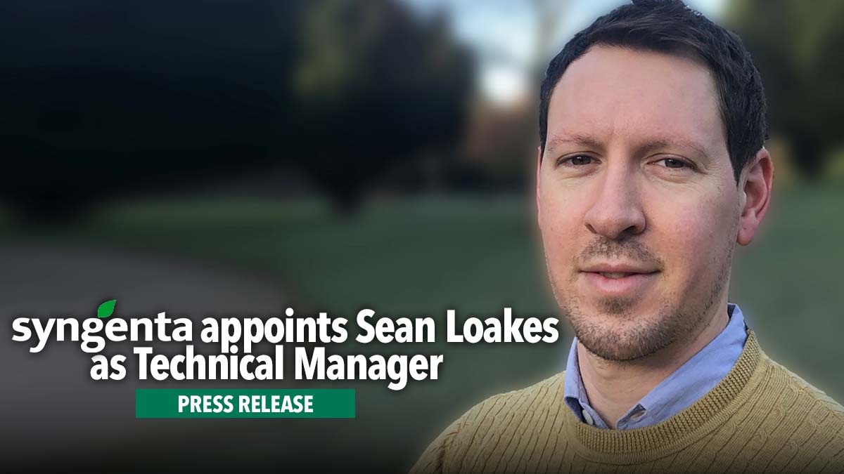 Syngenta appoints Sean Loakes as Technical Manager Syngenta appoints Sean Loakes as Technical Manager